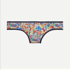 New J. Crew Rickrack bikini bottom in Liberty